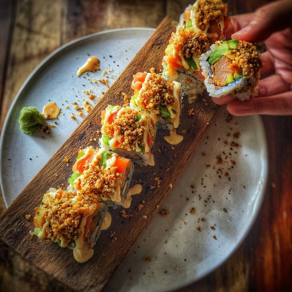 Global Japanese Sushi Rolls