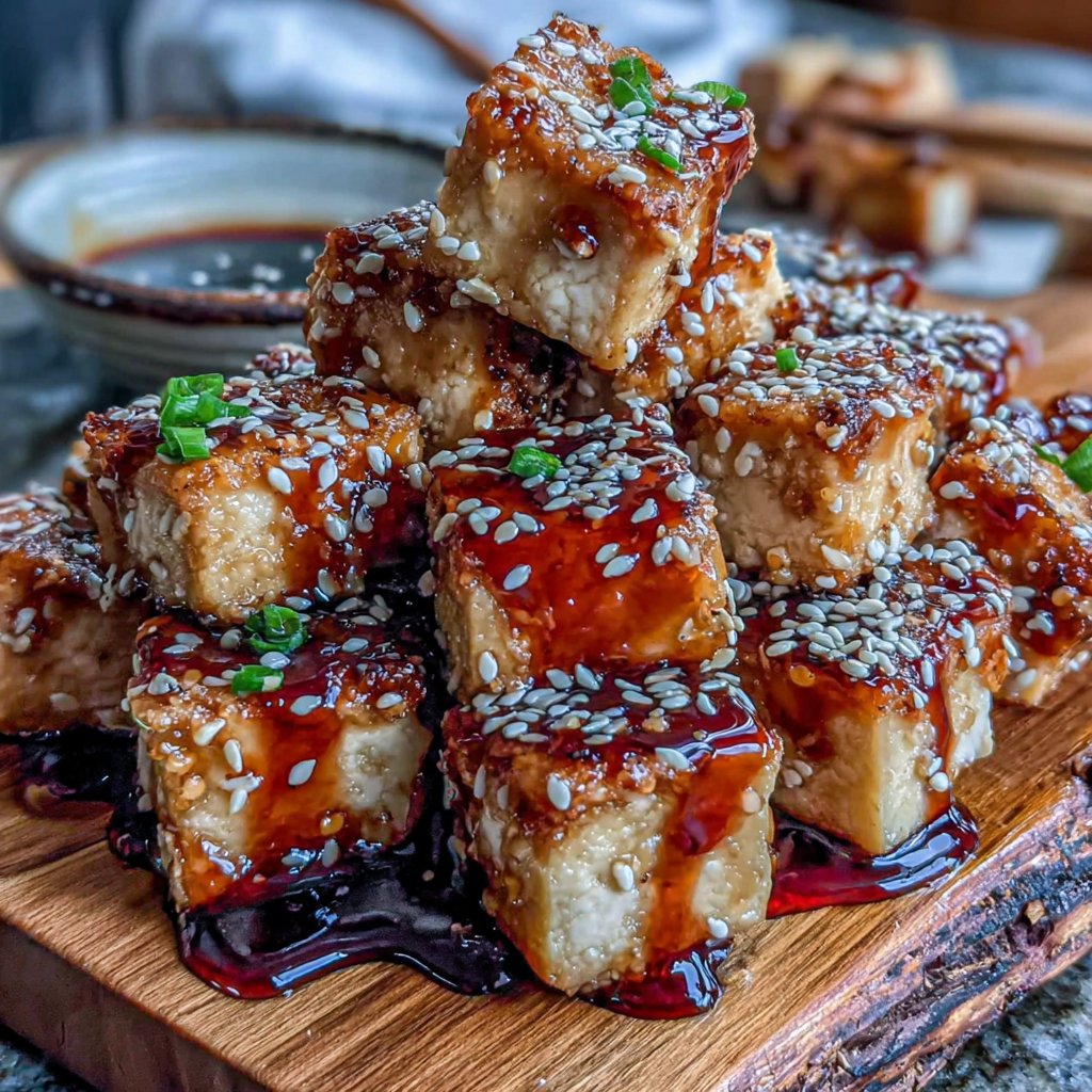 Teriyaki Glazed Tofu