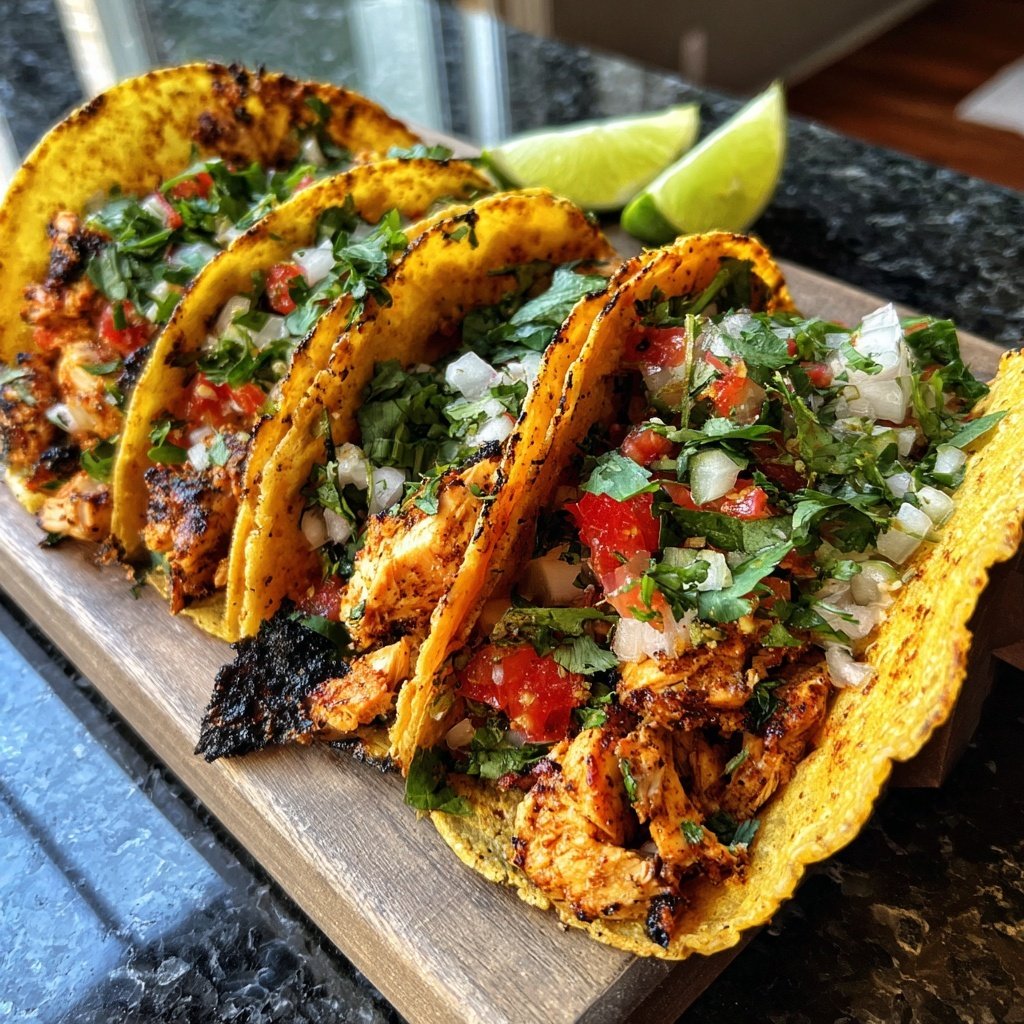 Global Mexican Chicken Tacos