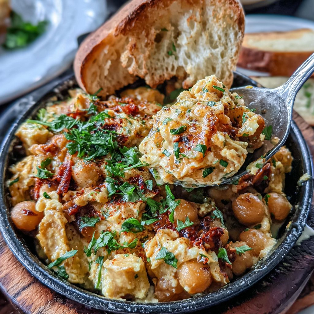 Curried Eggs And Chickpeas