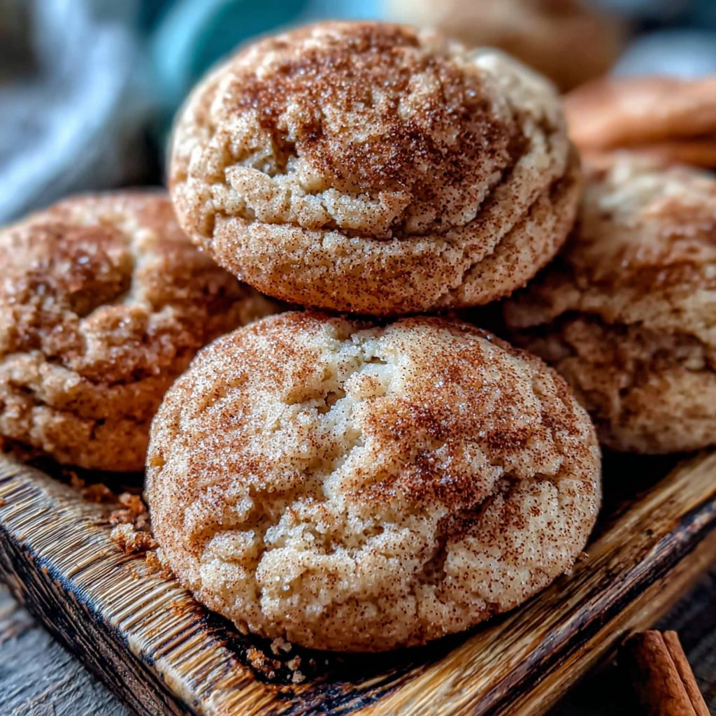 Spiced Chai Snickerdoodles