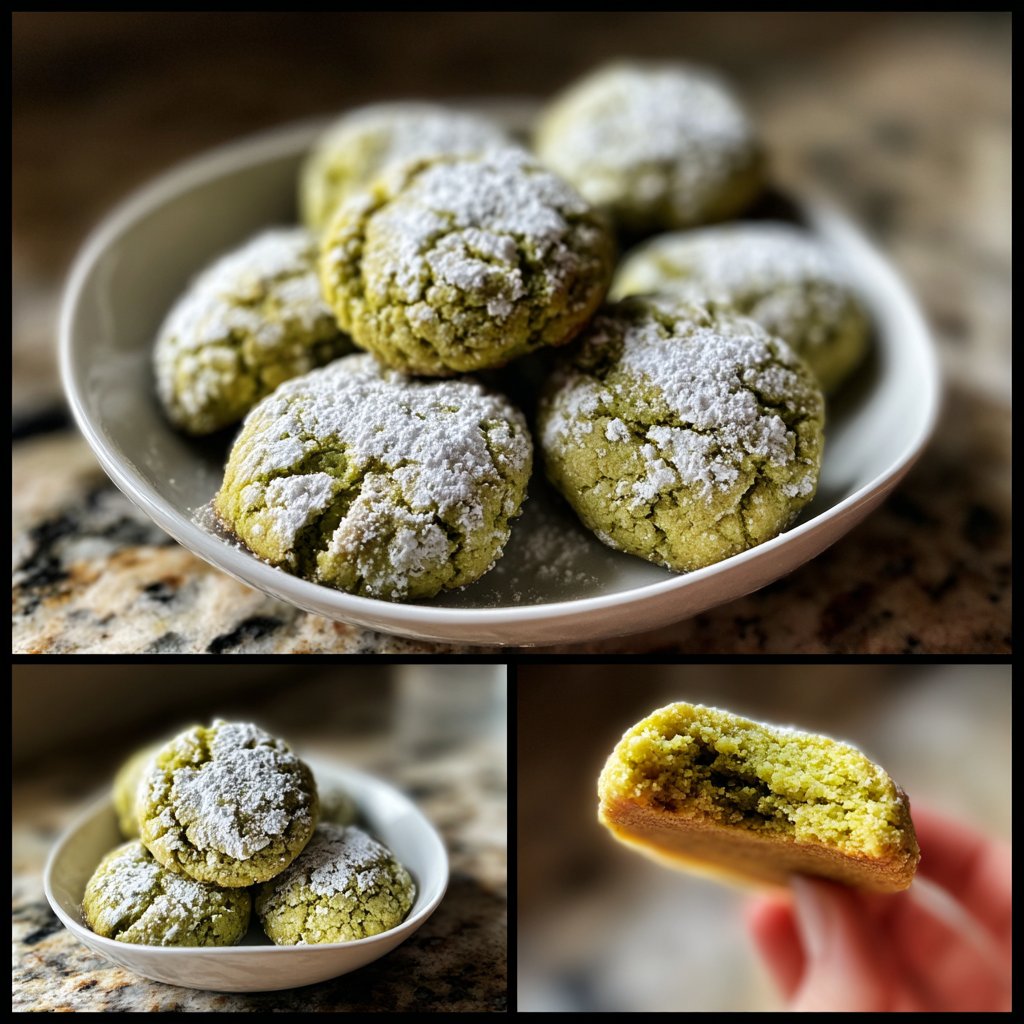 Matcha Green Tea Cookies