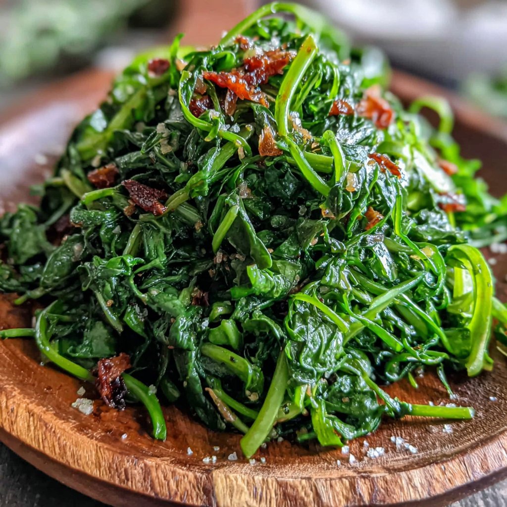 Sautéed Dandelion Greens Delight