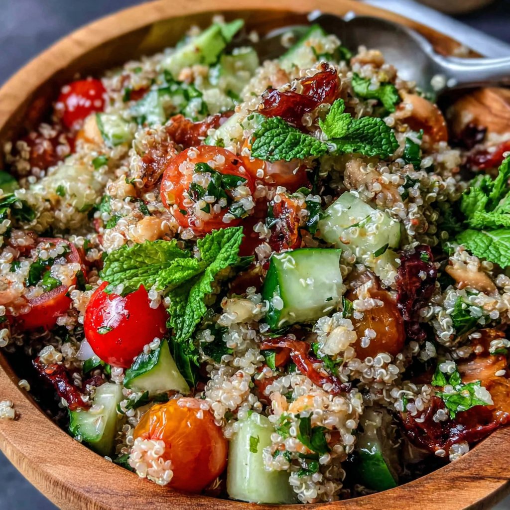 Fluffy Quinoa Spring Salad