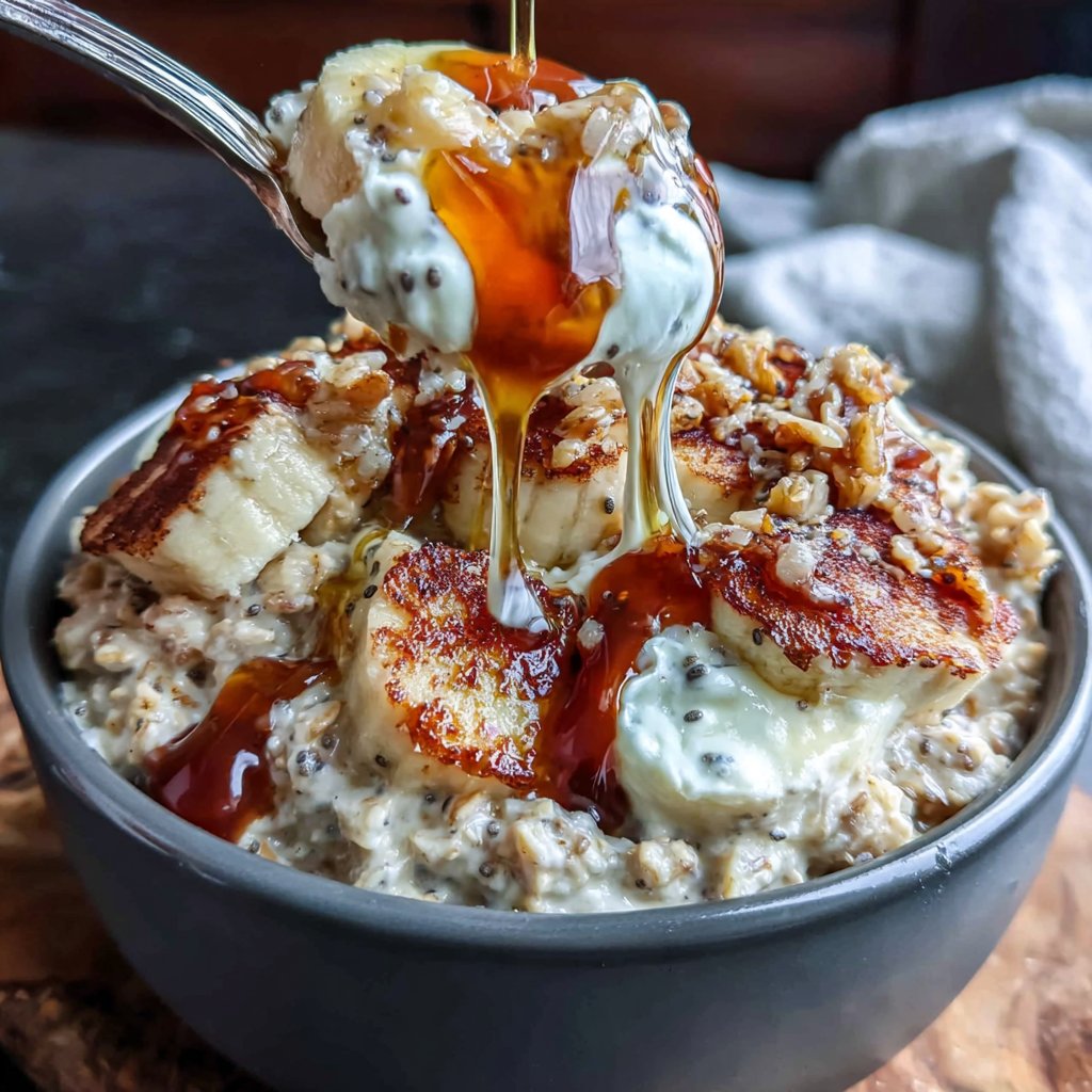 Banana Bread Protein Oats